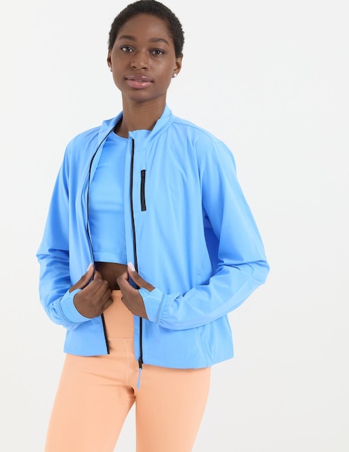 Chamarra para entrenamiento Athleta para mujer