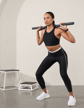 Malla Athleta Compresión Media Para Mujer