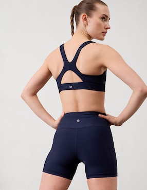 Short con bolsa Athleta para entrenamiento mujer