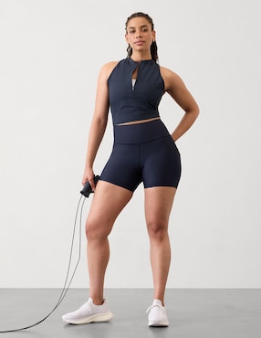 Short con bolsa Athleta para entrenamiento mujer