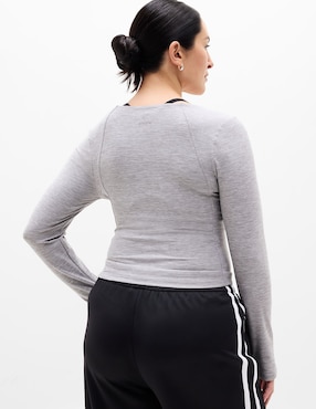 Playera deportiva para yoga Athleta de mujer