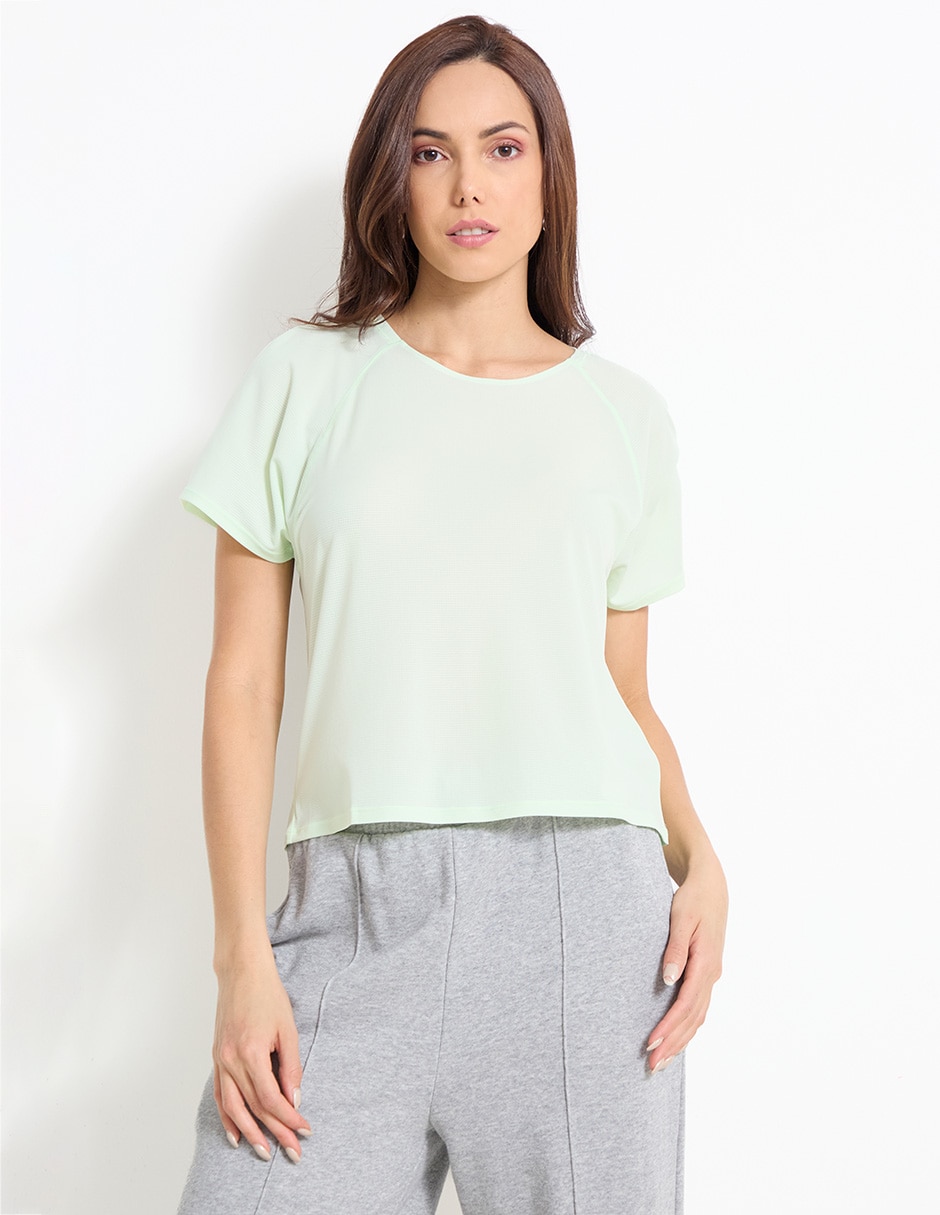 Playera deportiva para entrenamiento de mujer