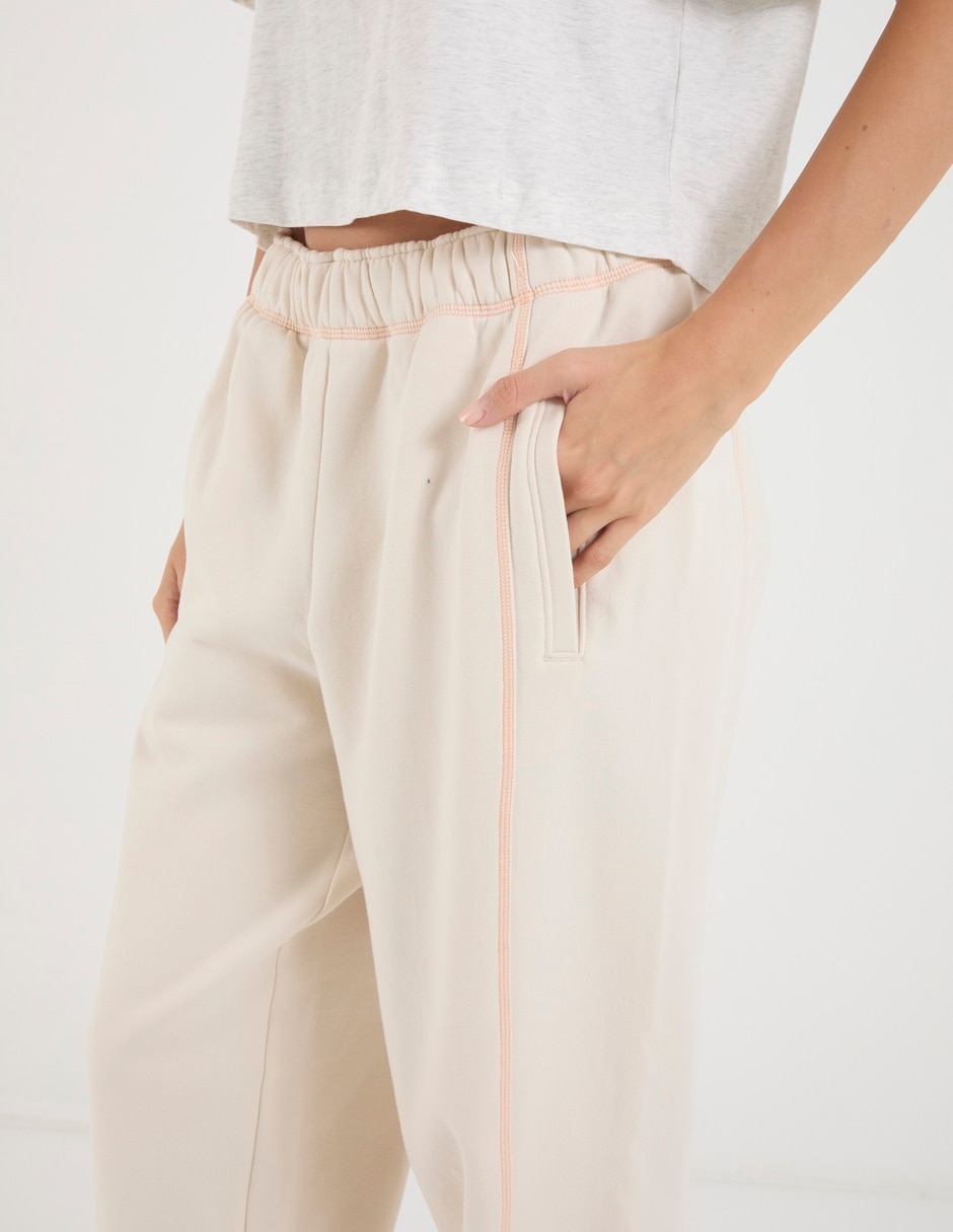 Pantalón jogger straight para mujer 4