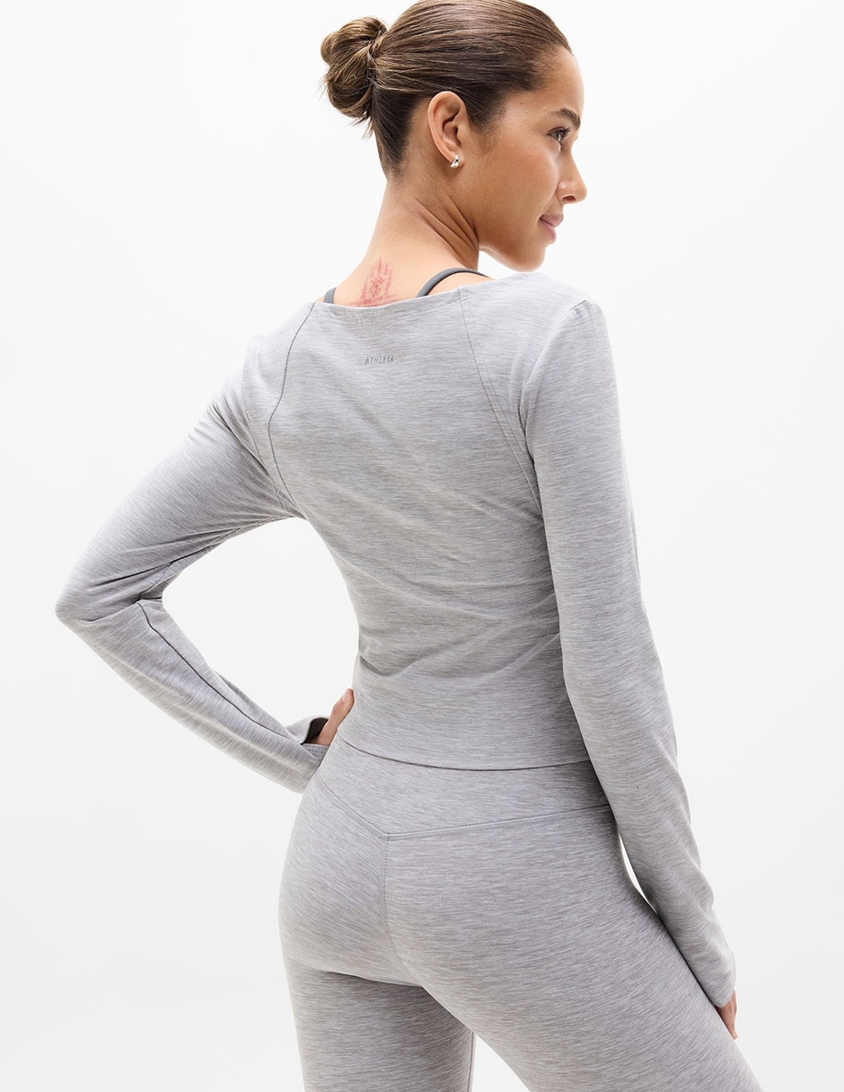 Playera deportiva para yoga de mujer 3