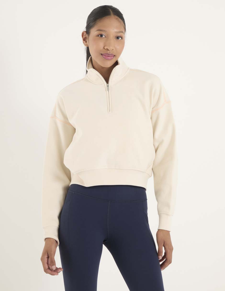 Sudadera con bolsas para mujer