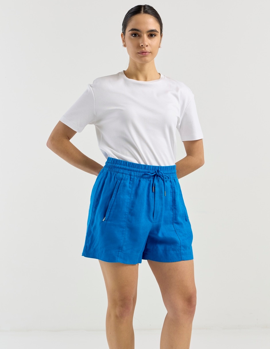 Short con bolsillos para entrenamiento mujer