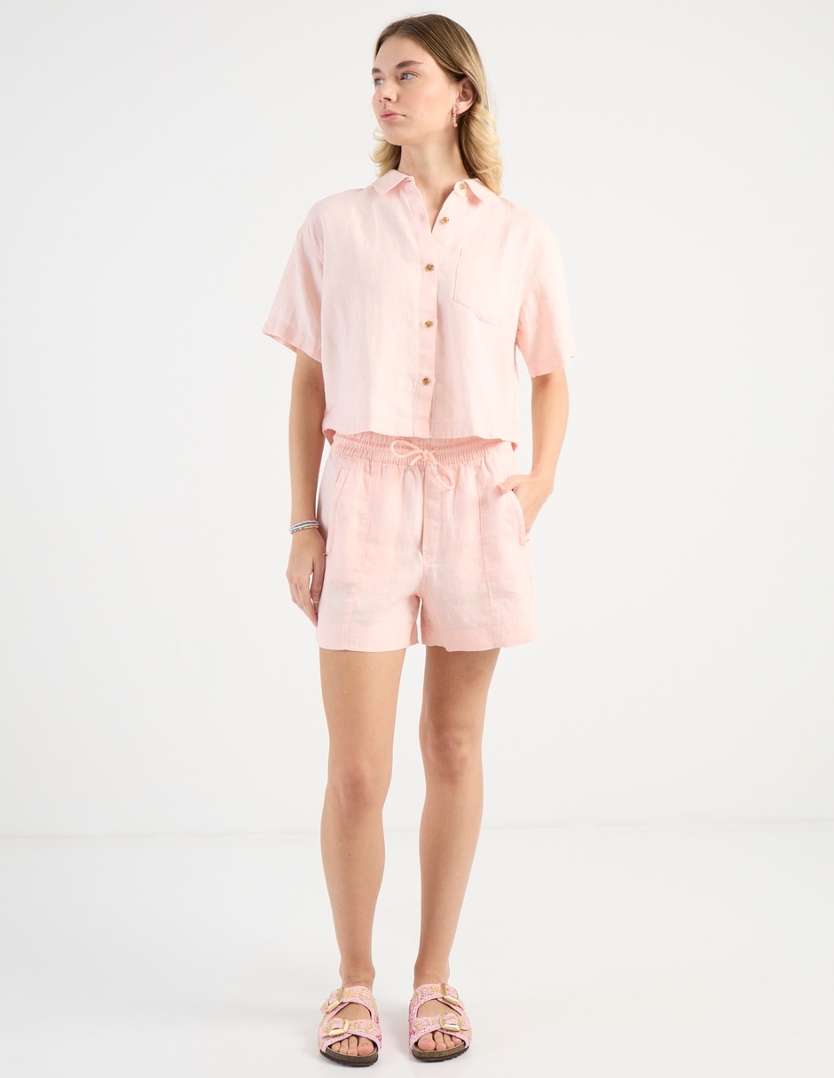 Camisa manga corta para mujer 9