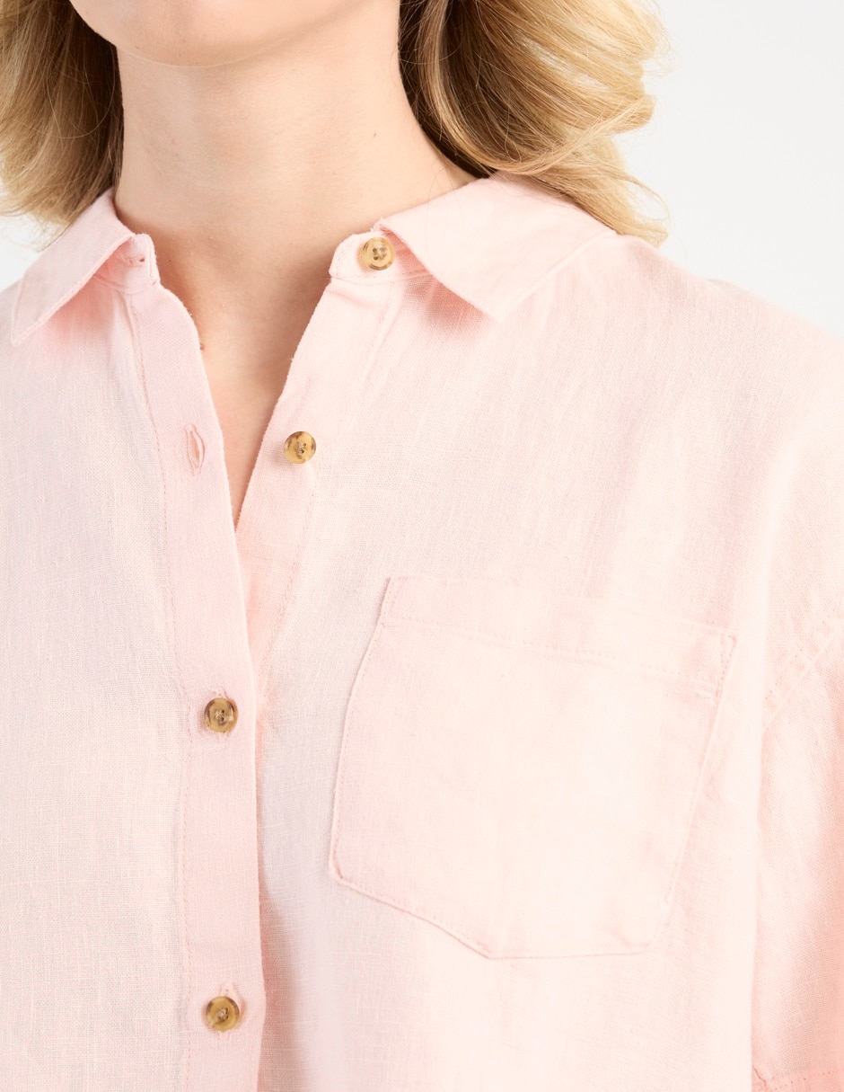 Camisa manga corta para mujer 10