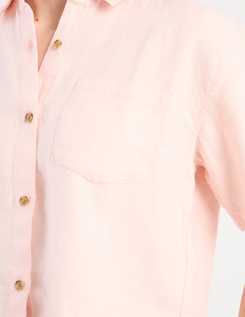 Camisa manga corta para mujer 11
