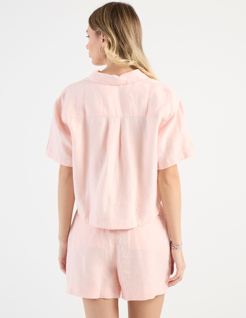 Camisa manga corta para mujer 12