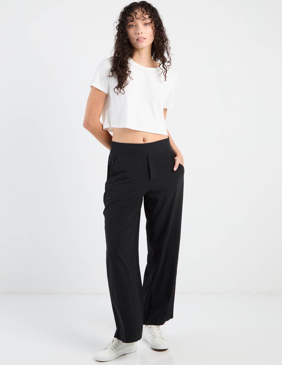 Pantalón relaxed wide leg para mujer 2